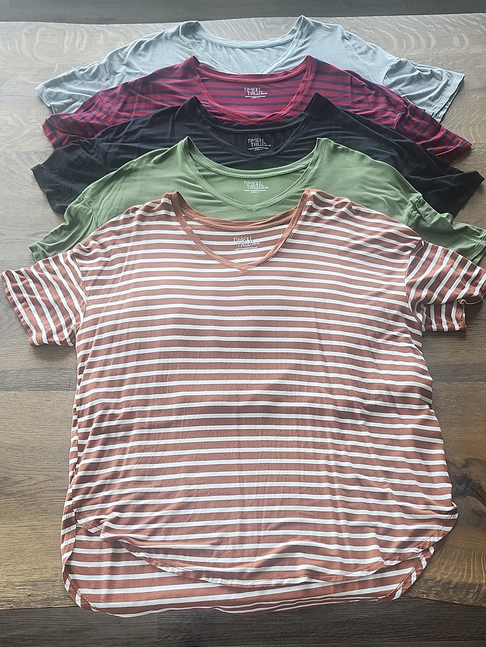 Time And True T-shirts Bundle Of 5